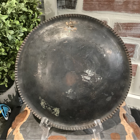 Vintage - Copper Handcrafted Decor Dish / Plate from Jordan 1978 - Picture 7 of 12